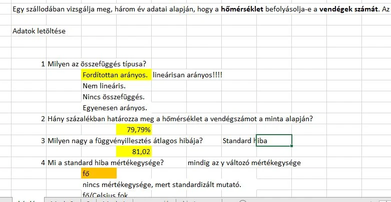 Statisztika 2., 1. feladat