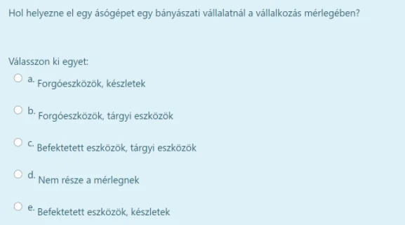 Számvitel 1, 2, 3, 4, 2. feladat